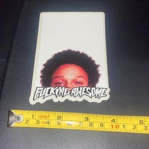 Fucking Awesome FA Hockey sticker